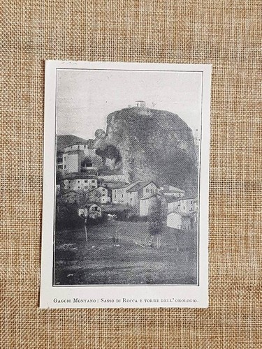 Gaggio montano nel 1900 sasso - montano,