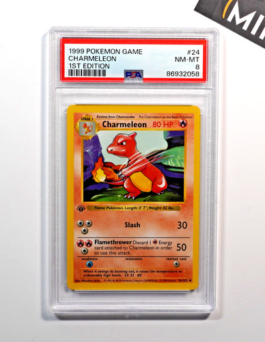 Pokemon psa charmeleon - psa, 8