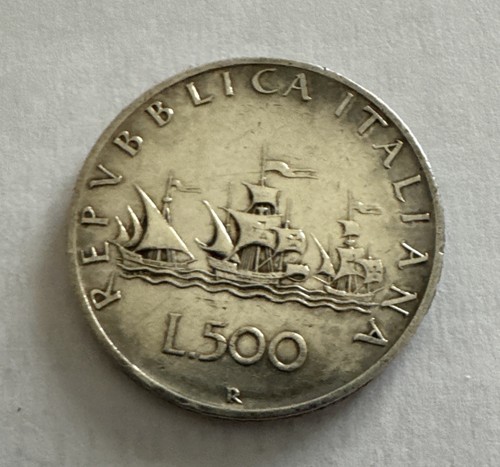 500 lire caravelle 1958 - 500,