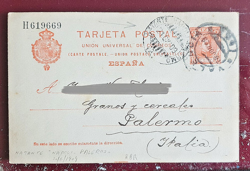 Cartolina postale spagna - cartolina,