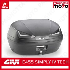 BAULETTO GIVI E455NT TECH MOTO SCOOTER MONOLOCK 45 LITRI COMPRENSIVO DI PIASTRA