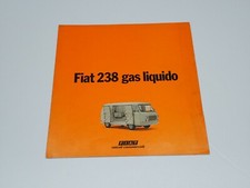 FIAT 238 FURGONE GAS LIQUIDO DEPLIANT DEPLIANT BROCHURE PROSPEKT CATALOGO (A2-4)