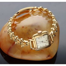 OROLOGIO AVIA CARICA MANUALE VINTAGE IN ORO 18 KT