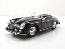 Modellino auto Porsche 356 A Speedster nero 1:24 Welly