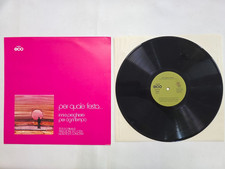 Raro Vinile 33 Giri - "Per Quale Festa..." (Dischi ECO ECO 629) - Progressive