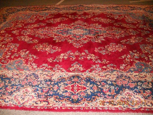 Tappeto persiano kirman laver - tappeto,