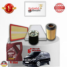 KIT TAGLIANDO FILTRI + OLIO MERCEDES VITO 111 CDi 85KW 116CV DAL 2007 -> 2013