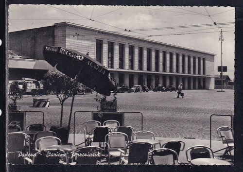Cartolina padova stazione - padova,