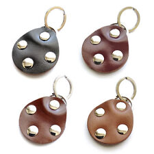 PORTACHIAVI IN VERA PELLE PORTACHIAVI ARTIGIANALE ELEGANTE COLORI A SCELTA