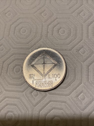 Moneta 100 lire guglielmo - moneta,