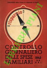 Calendario - Agenda - Controllo giornaliero delle spese familiari.