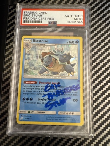 Psa eric stuart blastoise - psa,