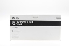 SIGMA 100-400 mm f/5,0-6,3 DG DN OS per Sony E - Numero SN: 55943152