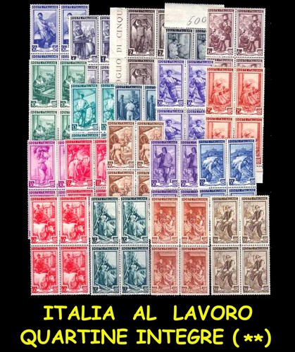Italia 1950 repubblica serie - italia,