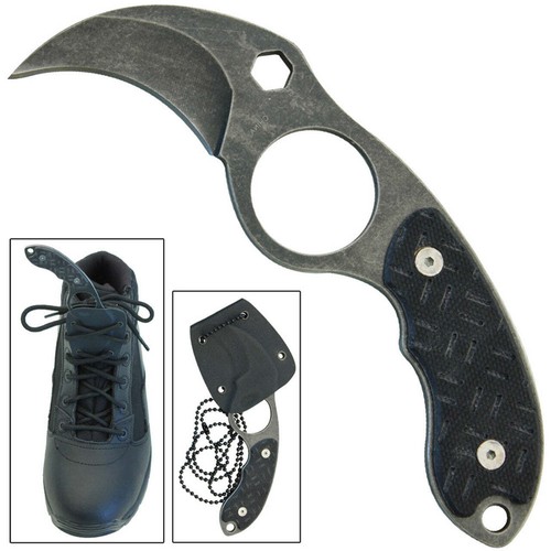 Dark prey boot - tactical, neck