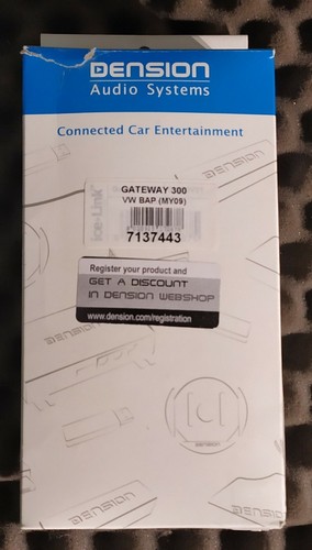 Dension gateway 300 - dension, vw