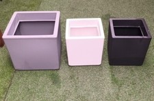 cubl cm.30/35/40  CUBO LISCIO IN RESINA