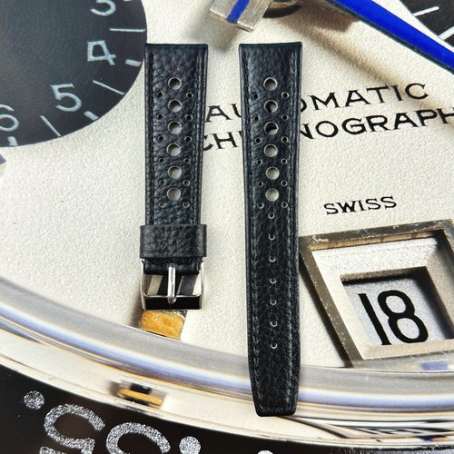 Cinturino orologio pelle nera