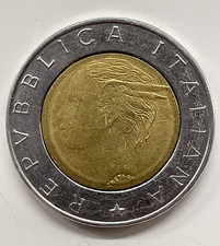 Italy -500 Lire 1994 Coin-