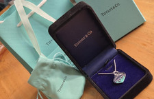 Ciondolo targhetta cuore media