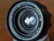 Obiettivo Mir-1B 37mm 2,8 M42