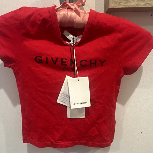 Shirt givenchy rossa logo - givenchy,