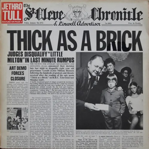 Jethro tull thick a - tull,