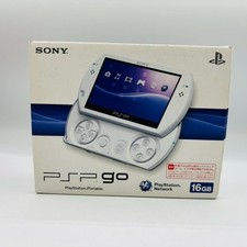 Sony PSP Go 16 GB bianco perla N1000PW Giappone console portatile retro gaming