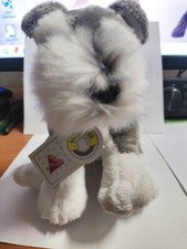 Lelly New Line - Cuccioli con Voce Bau Bau - Peluche Cane Schnauzer 