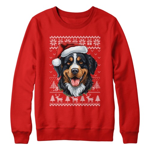Felpa natale bernese - di,