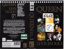 QUEEN - LIVE IN RIO (1985) vhs ex noleggio 