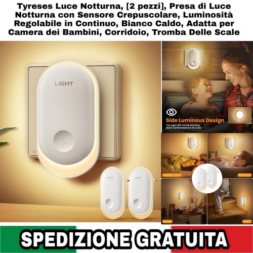 2pz luce notturna presa di - notturna,,