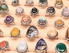 Bellissimo lotto anelli onice