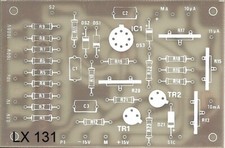 c.s. LX131 nuova ELETTRONICA Millivoltmetro Ohmmetro Analogico alta impedenza in