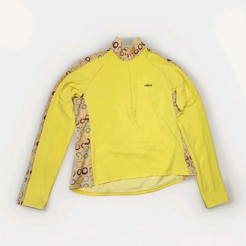Camicia ciclismo donna gialla