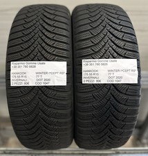2 PNEUMATICI USATI HANKOOK WINTER I*CEPT RS² INVERNALI 175 55 R15 77 T DOT 2020