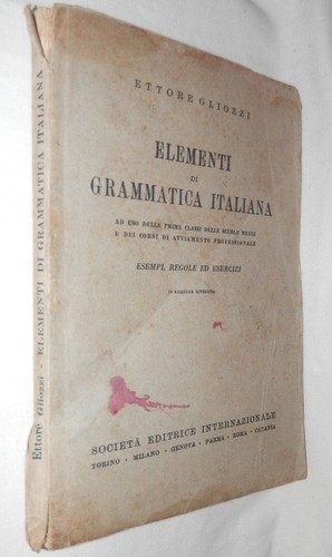 Elementi grammatica - elementi,