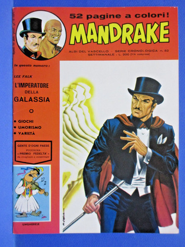 Mandrake cronologica spada - mandrake,