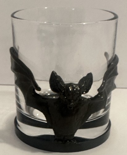 Bicchiere vetro pipistrello