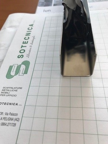 Profilo in acciaio inox - ad,