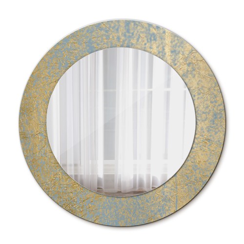 Specchio rotondo chic con