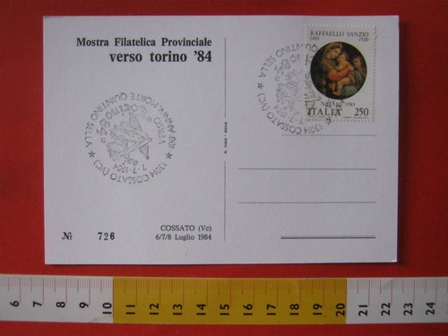 Italia annullo cancel 1984 - italia,