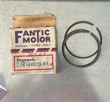 Coppia fasce elastiche pistone