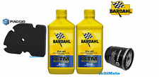 KIT TAGLIANDO BARDAHL XTM 5W-40 FILTRO OLIO E ARIA ORIG VESPA GTS 125 250 300