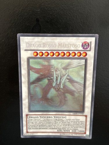 Drago rosso maestoso - maestoso, ghost