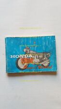 Honda CB 500 Four K1 1972 manuale uso manutenzione INGLESE libretto originale