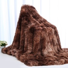 Coperta Marrone Super Morbida