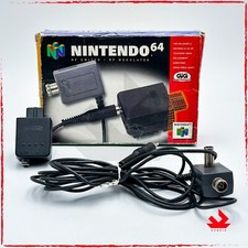 NINTENDO 64 RF SWITCH ? ORIGINALE ?? GIG ITALIANO EUR MODULATORE RARO BOXATO
