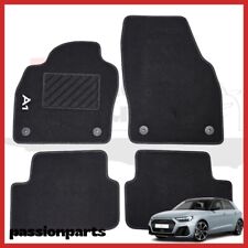 TAPPETI AUDI A1 DAL 2018 IN MOQUETTE CON RICAMO E 4 FISSAGGI TAPPETINI 4 PZ