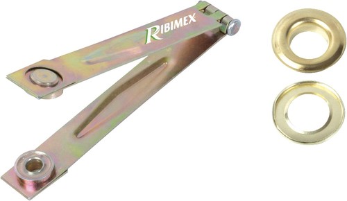 Pinza per occhielli con - pinza,